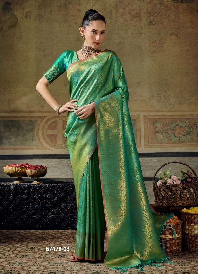 BAZEL - Catalog # 67478 (Set of 6 Sarees) BAZEL - Catalog # 67478 (Set of 6 Sarees)
