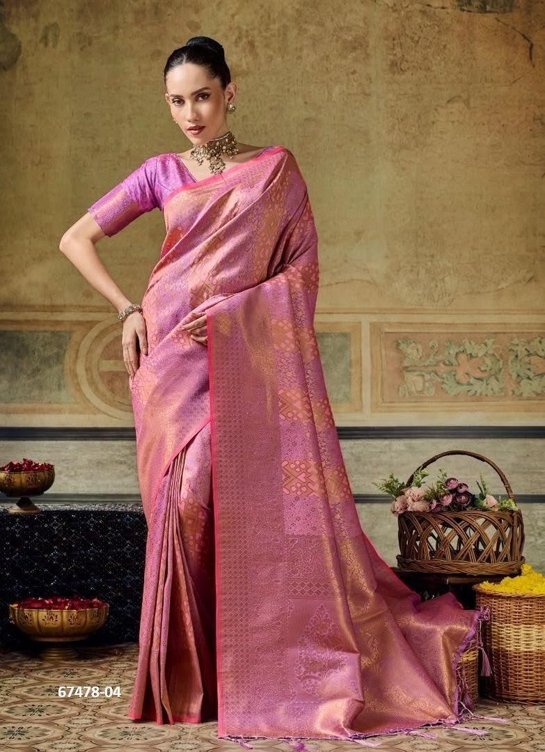 BAZEL - Catalog # 67478 (Set of 6 Sarees) BAZEL - Catalog # 67478 (Set of 6 Sarees)