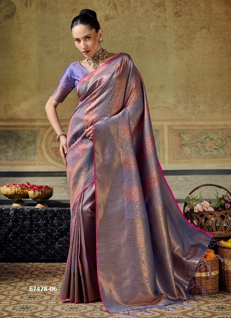 BAZEL - Catalog # 67478 (Set of 6 Sarees) BAZEL - Catalog # 67478 (Set of 6 Sarees)
