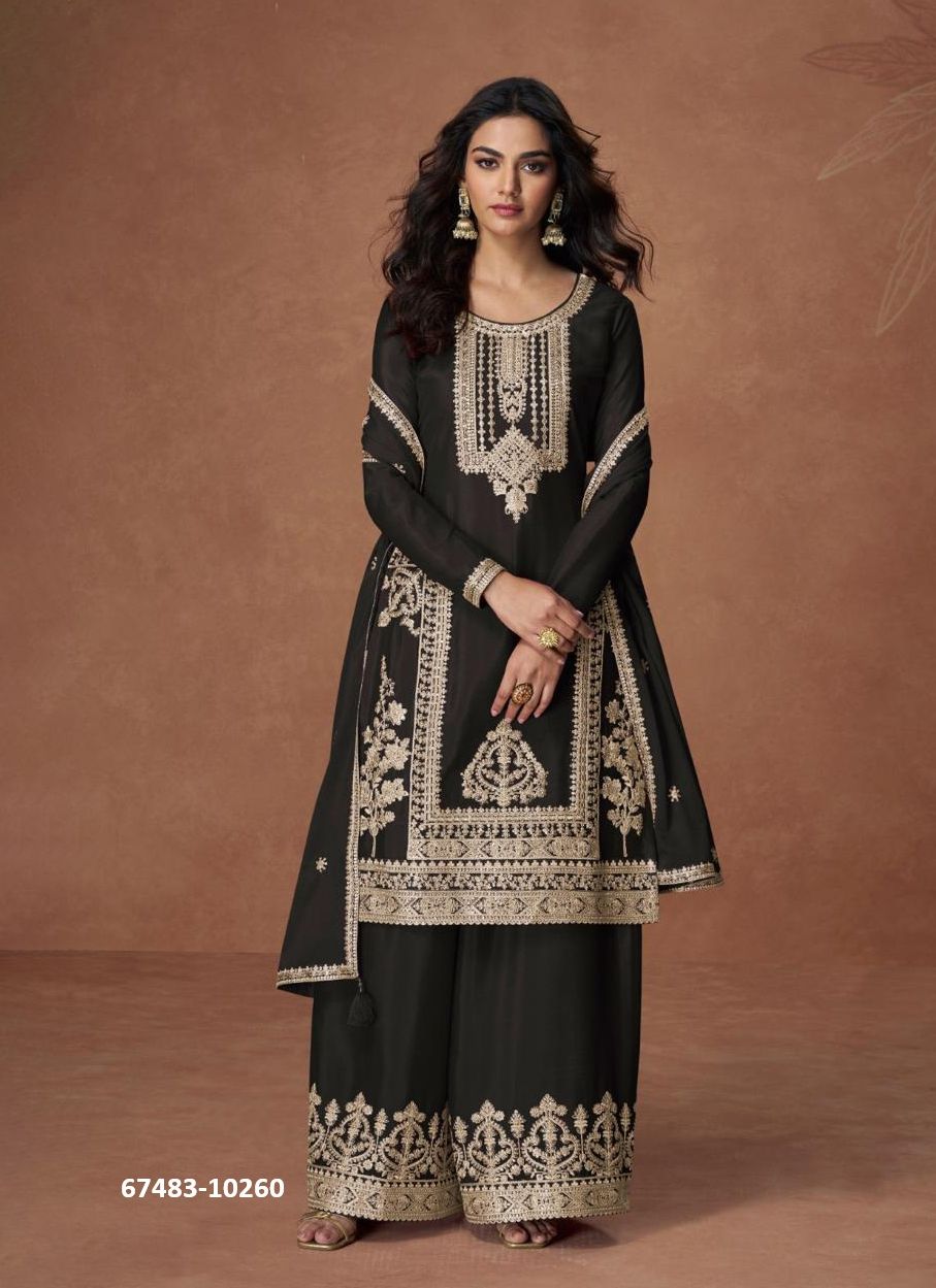 ANURADHAA - Catalog # 67483 (Set of 5 Readymade Salwar Suits)