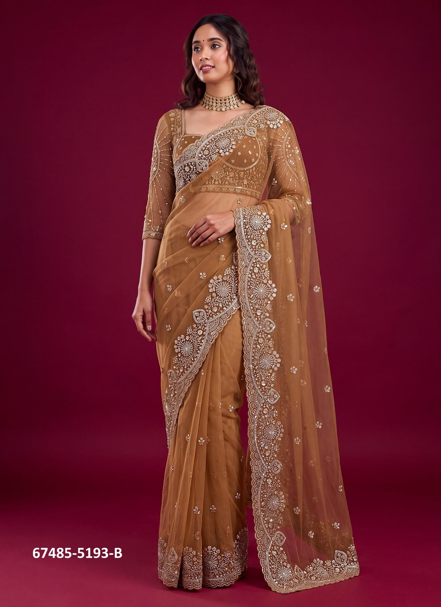 SHARMILI - Catalog # 67485 (Set of 4 Sarees)