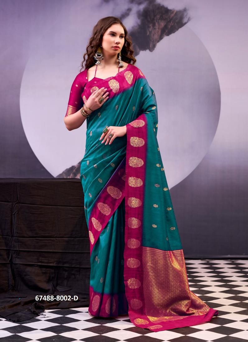 KAMAKSHI - Catalog # 67488 (Set of 5 Sarees) KAMAKSHI - Catalog # 67488 (Set of 5 Sarees)