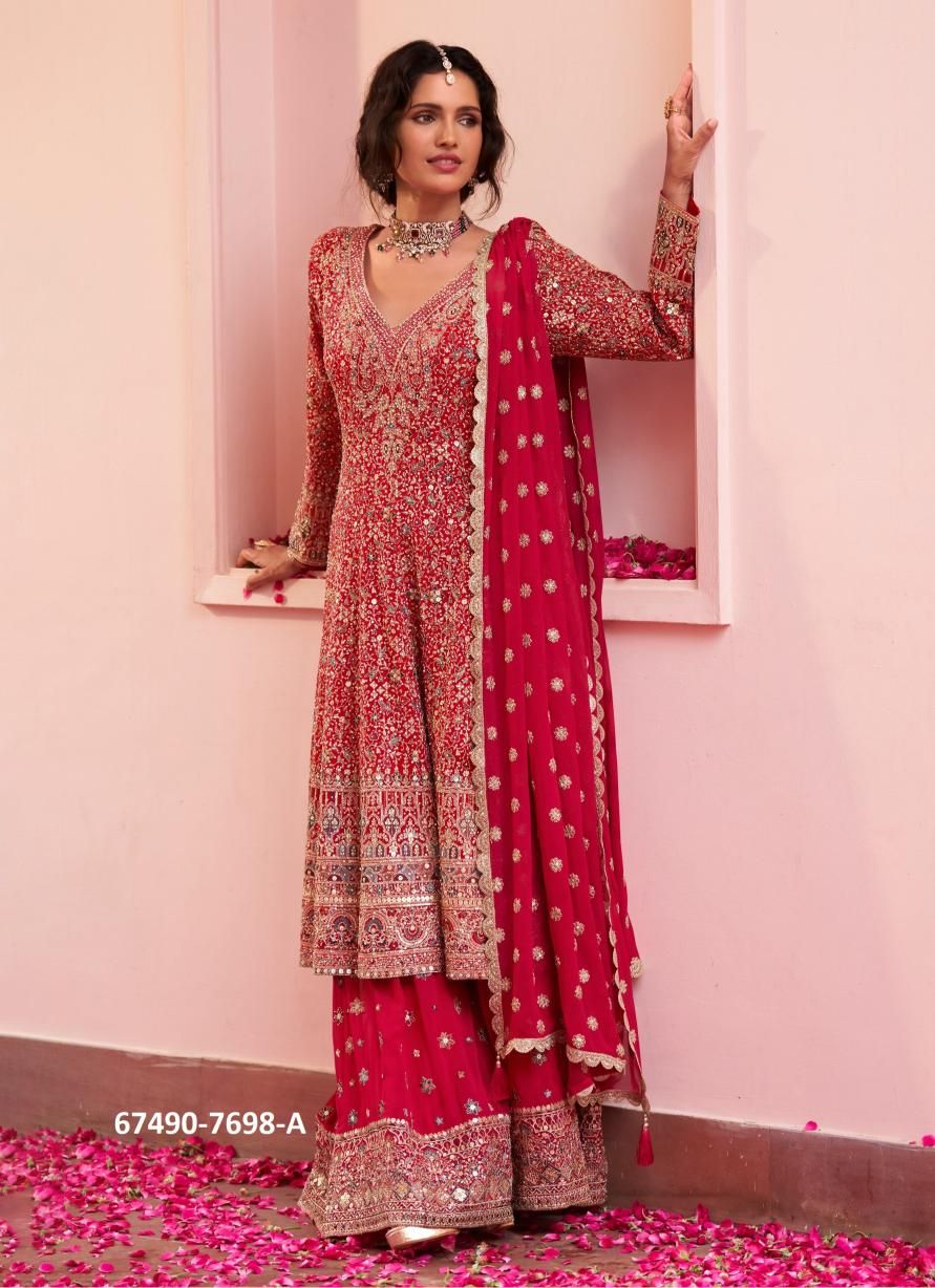 SAIRA - Catalog # 67490 (Set of 4 Readymade Salwar Suits) SAIRA - Catalog # 67490 (Set of 4 Readymade Salwar Suits)