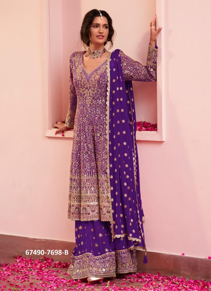 SAIRA - Catalog # 67490 (Set of 4 Readymade Salwar Suits) SAIRA - Catalog # 67490 (Set of 4 Readymade Salwar Suits)