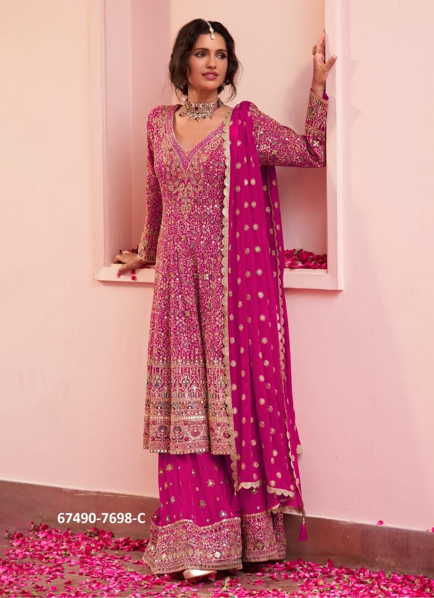 SAIRA - Catalog # 67490 (Set of 4 Readymade Salwar Suits) SAIRA - Catalog # 67490 (Set of 4 Readymade Salwar Suits)