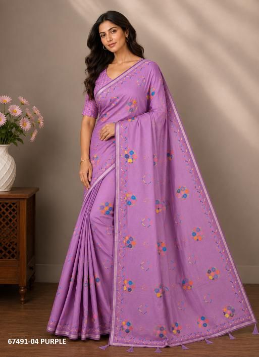 KAVYANJALI 4 - Catalog # 67491 (Set of 6 Sarees)