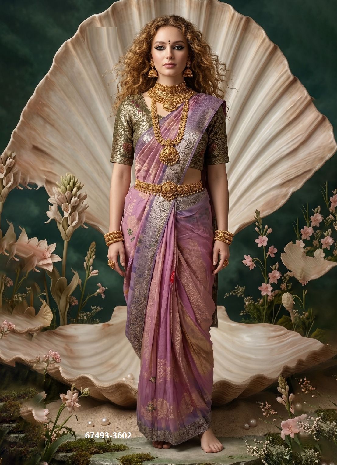 SILKINA - Catalog # 67493 (Set of 7 Sarees)
