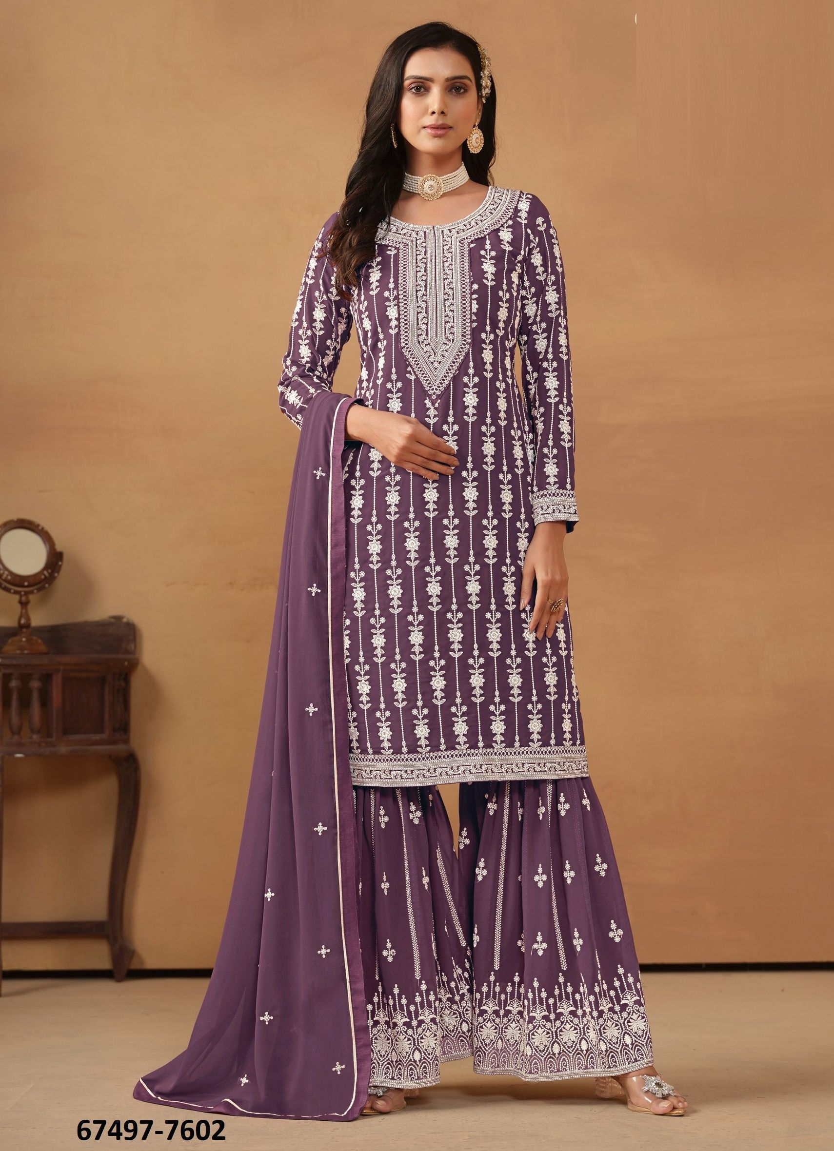 ALVINAA - Catalog # 67497 (Set of 3 Readymade Salwar Suits) ALVINAA - Catalog # 67497 (Set of 3 Readymade Salwar Suits)
