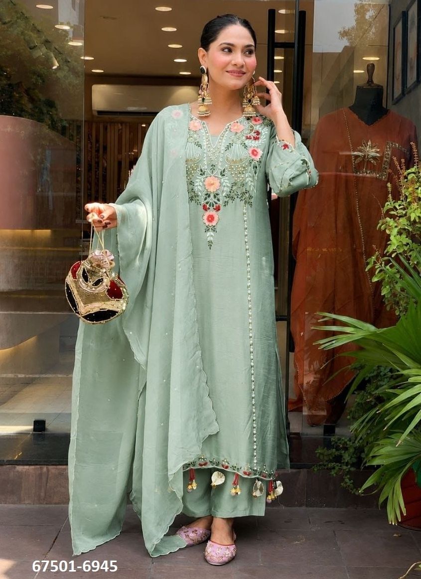 SILVESTER - Catalog # 67501 (Set of 8 Readymade Salwar Suits) SILVESTER - Catalog # 67501 (Set of 8 Readymade Salwar Suits)