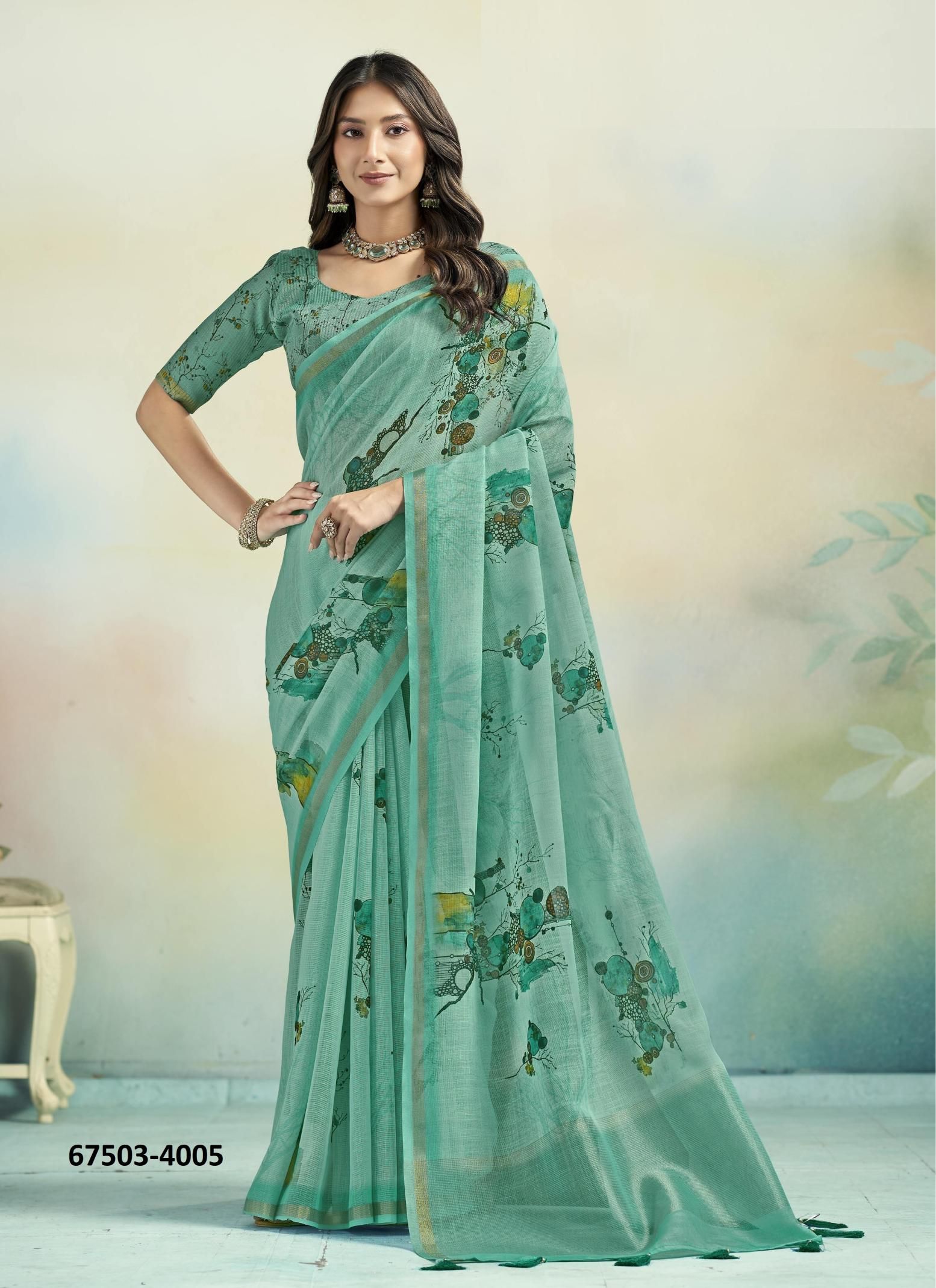 JYOTI CHARAN - Catalog # 67503 (Set of 9 Sarees) JYOTI CHARAN - Catalog # 67503 (Set of 9 Sarees)