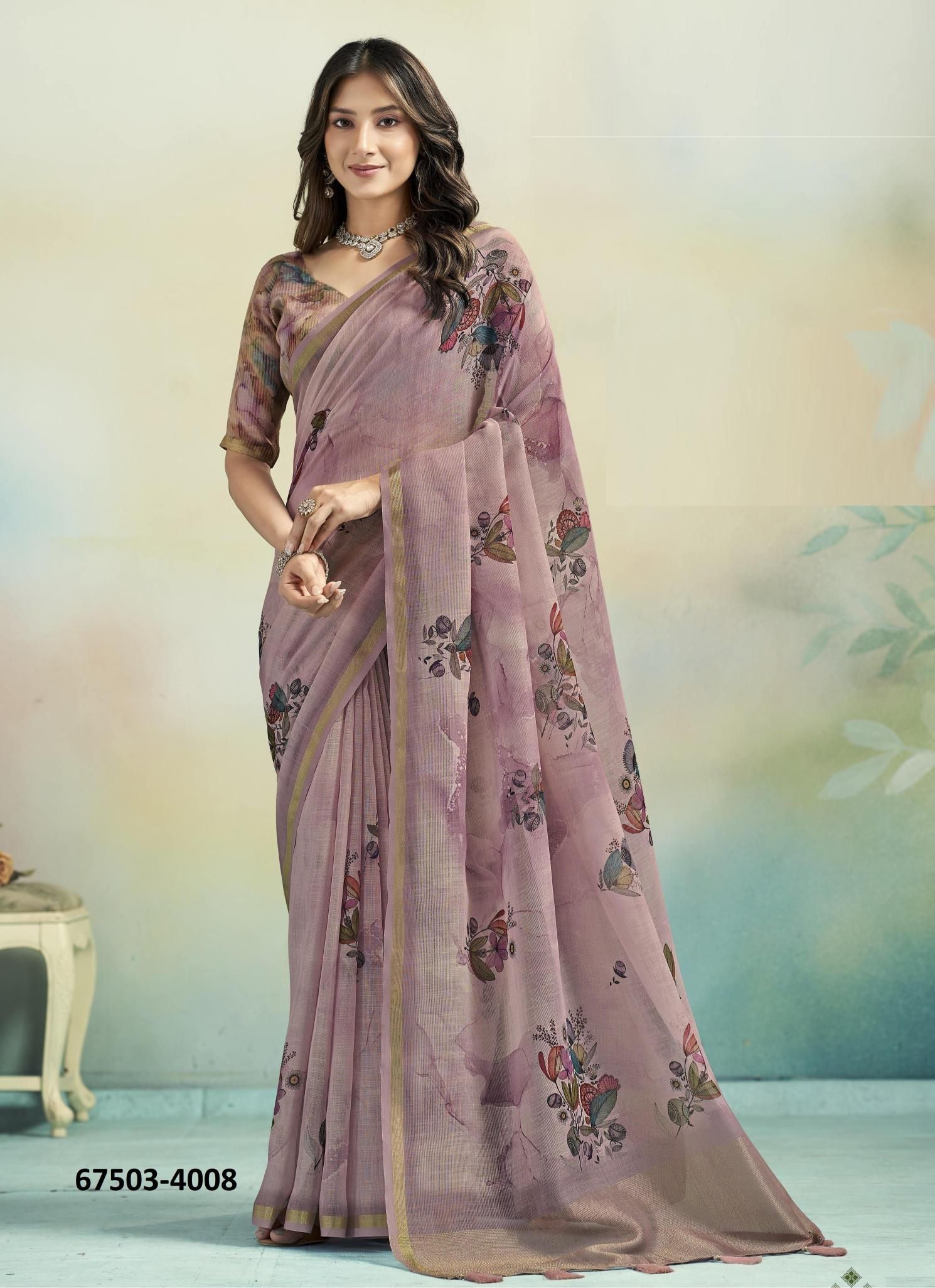 JYOTI CHARAN - Catalog # 67503 (Set of 9 Sarees) JYOTI CHARAN - Catalog # 67503 (Set of 9 Sarees)