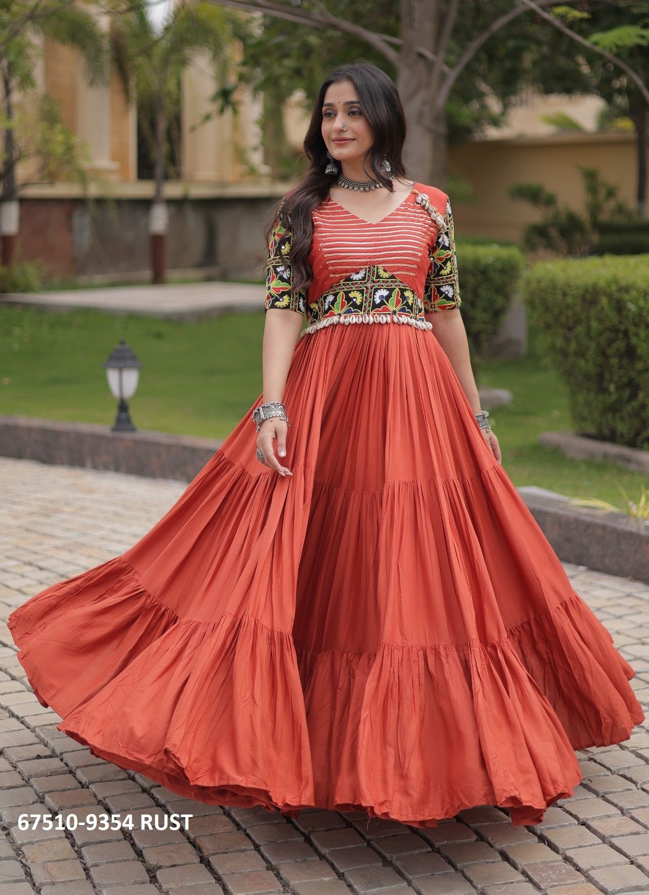 HARPREET - Catalog # 67510 (Set of 2 Readymade Gowns)