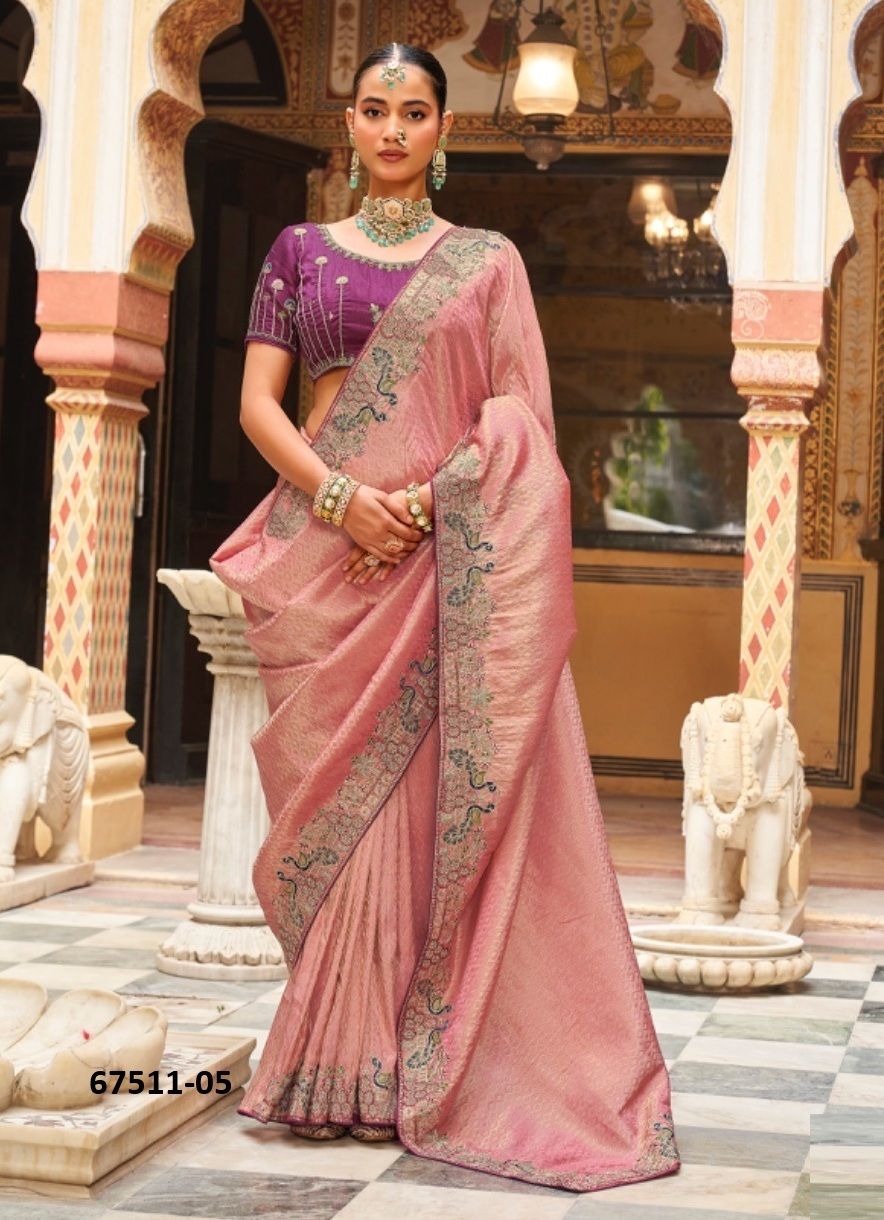 KALEEN - Catalog # 67511 (Set of 6 Sarees)