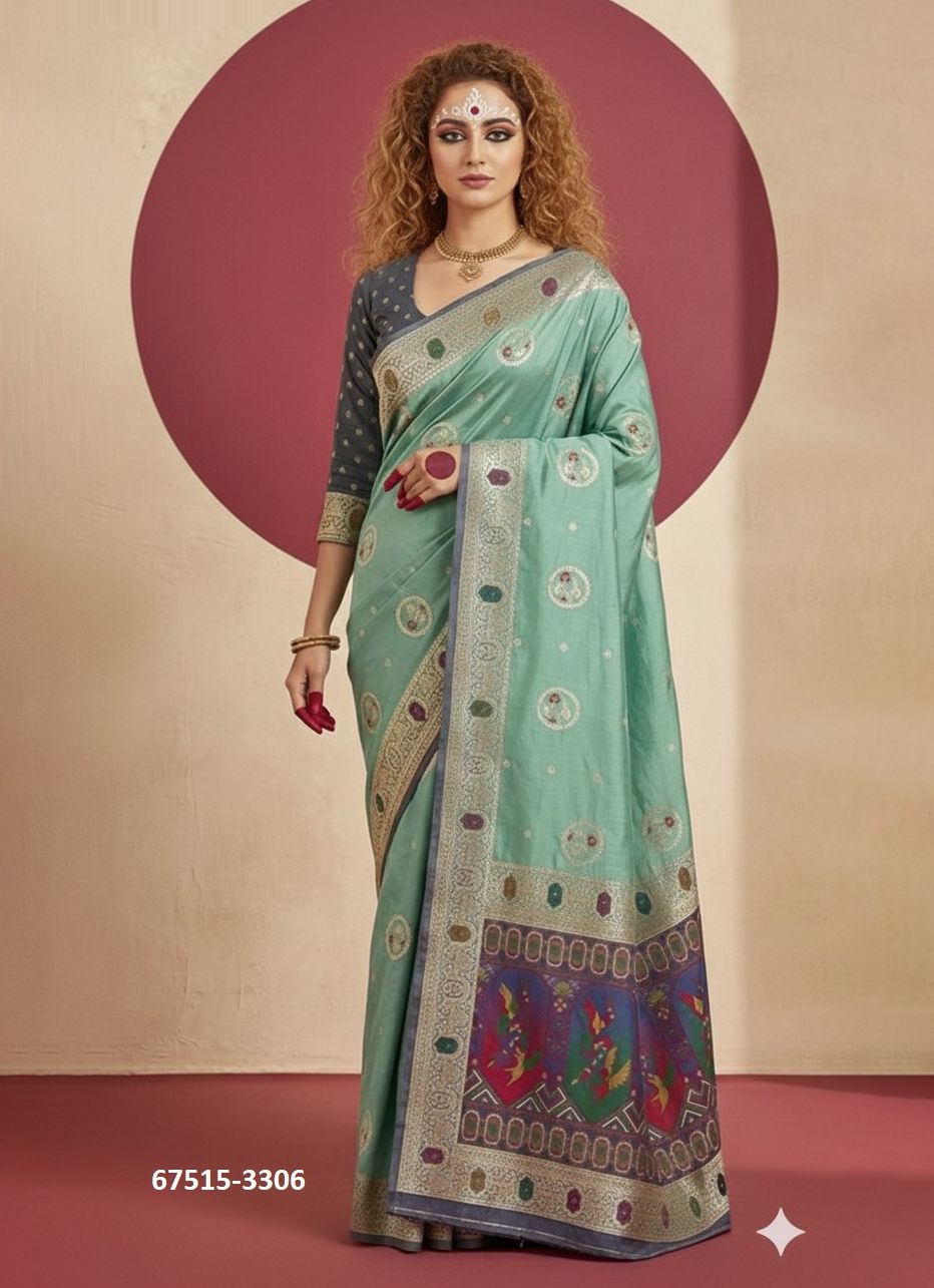 SHIVANYA - Catalog # 67515 (Set of 6 Sarees)