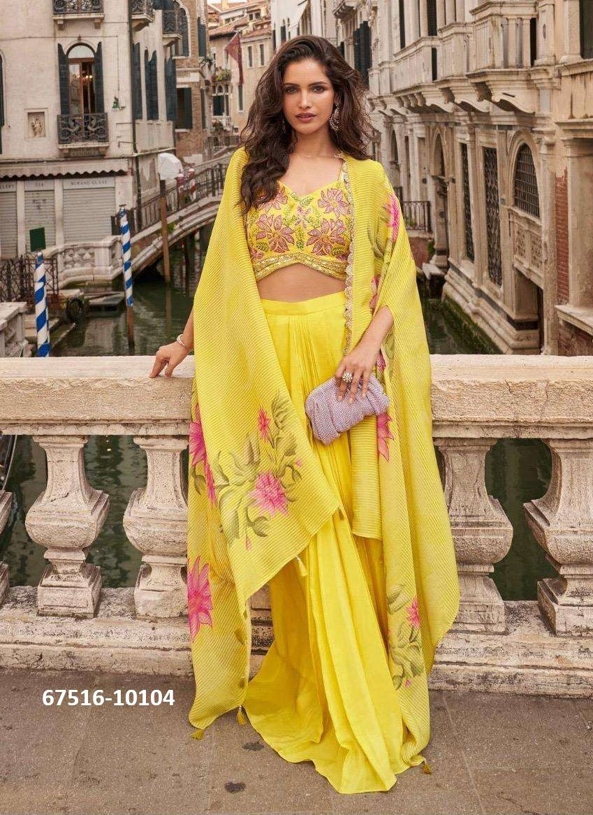MELODY - Catalog # 67516 (Set of 5 Indo-Western Outfits)