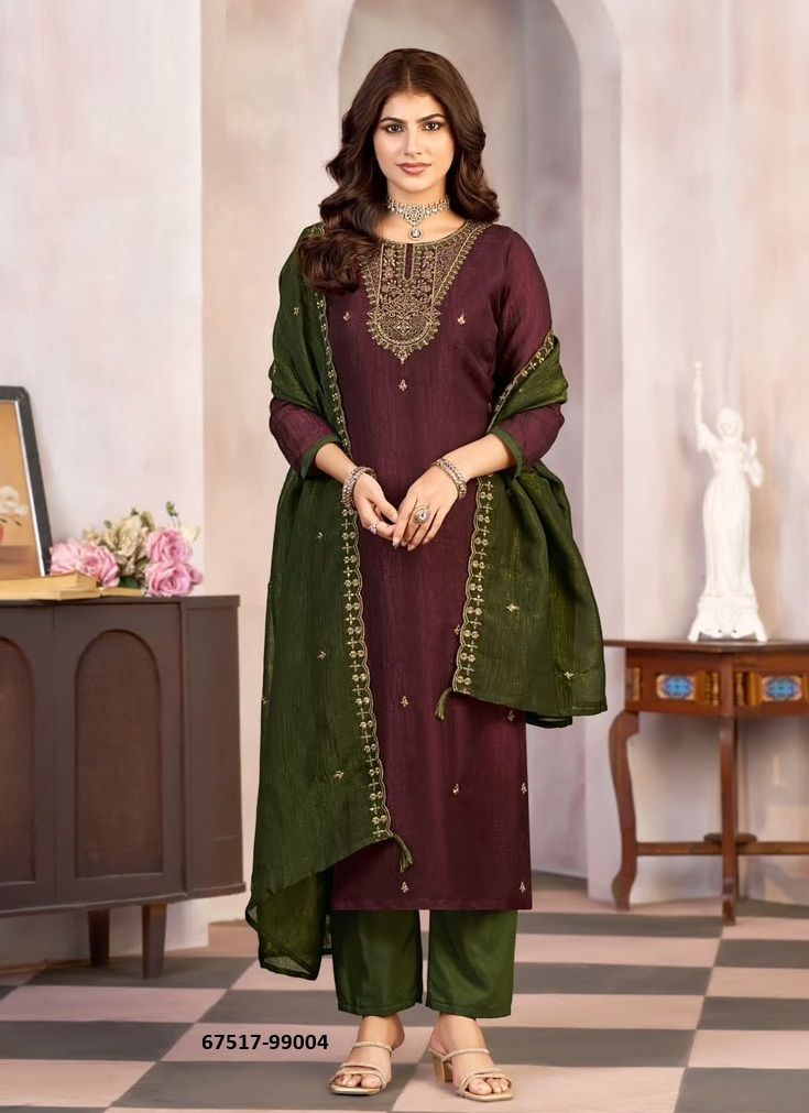 KAASHVI - Catalog # 67517 (Set of 10 Readymade Salwar Suits) KAASHVI - Catalog # 67517 (Set of 10 Readymade Salwar Suits)