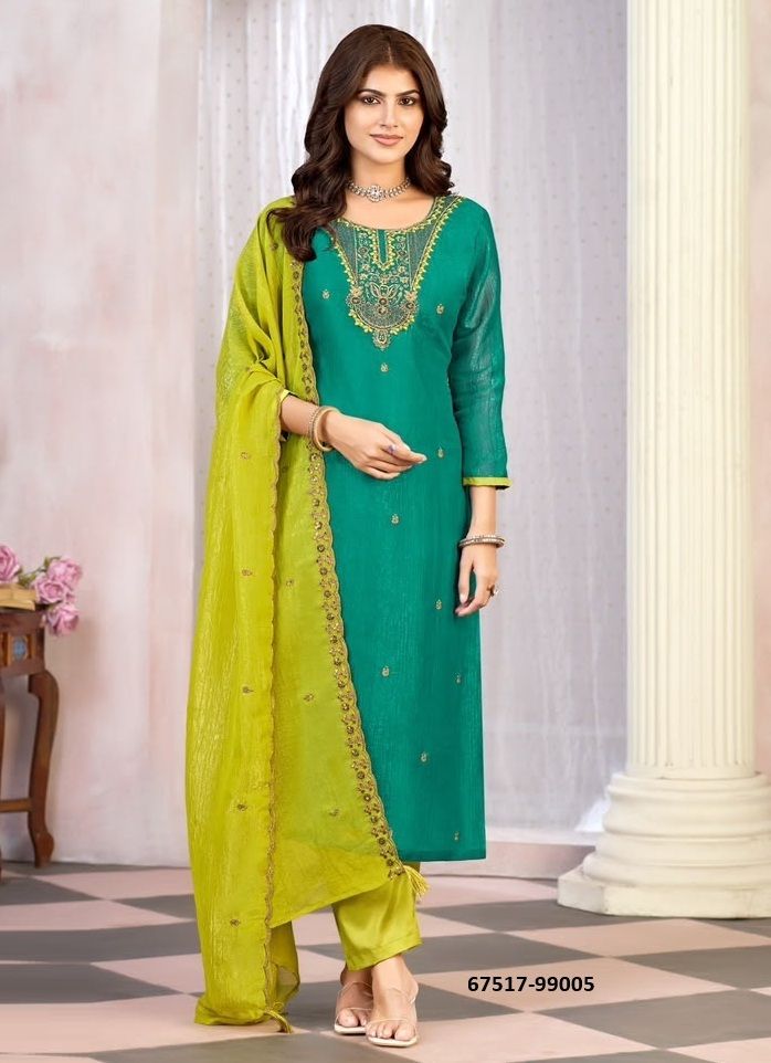 KAASHVI - Catalog # 67517 (Set of 10 Readymade Salwar Suits) KAASHVI - Catalog # 67517 (Set of 10 Readymade Salwar Suits)