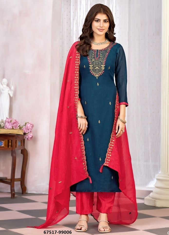KAASHVI - Catalog # 67517 (Set of 10 Readymade Salwar Suits) KAASHVI - Catalog # 67517 (Set of 10 Readymade Salwar Suits)
