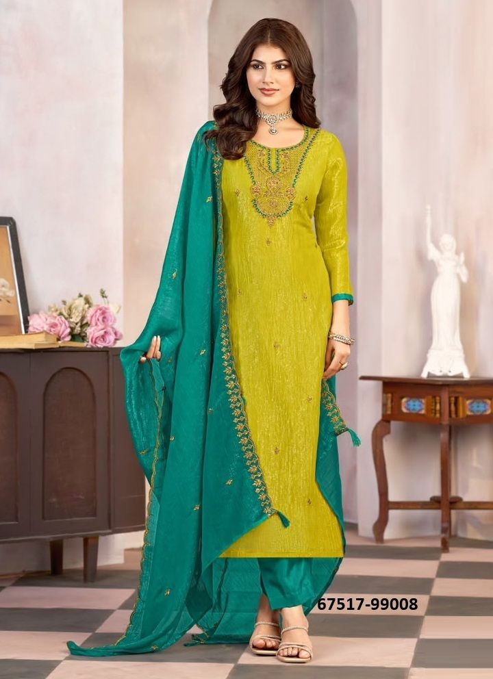 KAASHVI - Catalog # 67517 (Set of 10 Readymade Salwar Suits) KAASHVI - Catalog # 67517 (Set of 10 Readymade Salwar Suits)