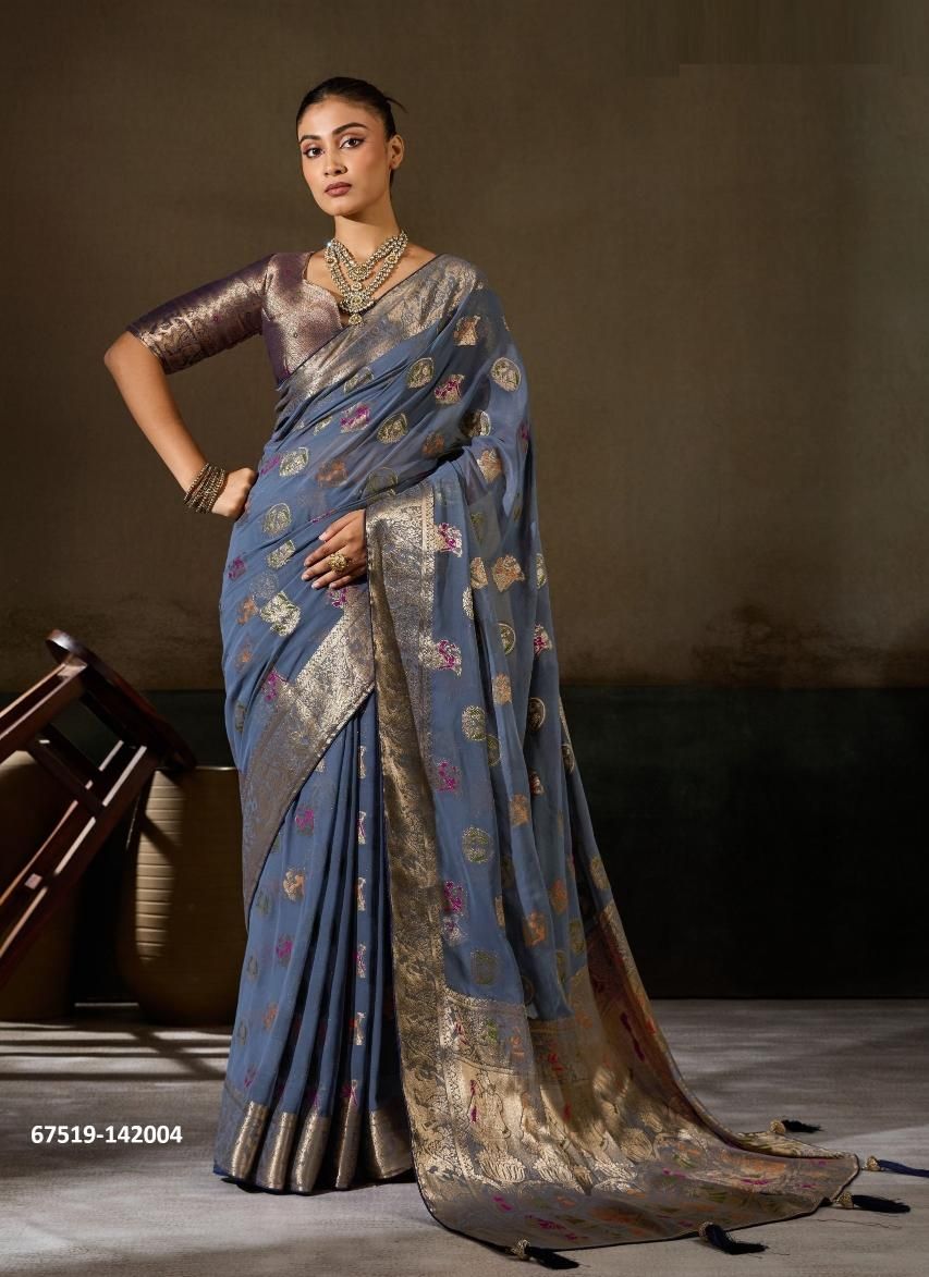 FEAST - Catalog # 67519 (Set of 5 Sarees) FEAST - Catalog # 67519 (Set of 5 Sarees)