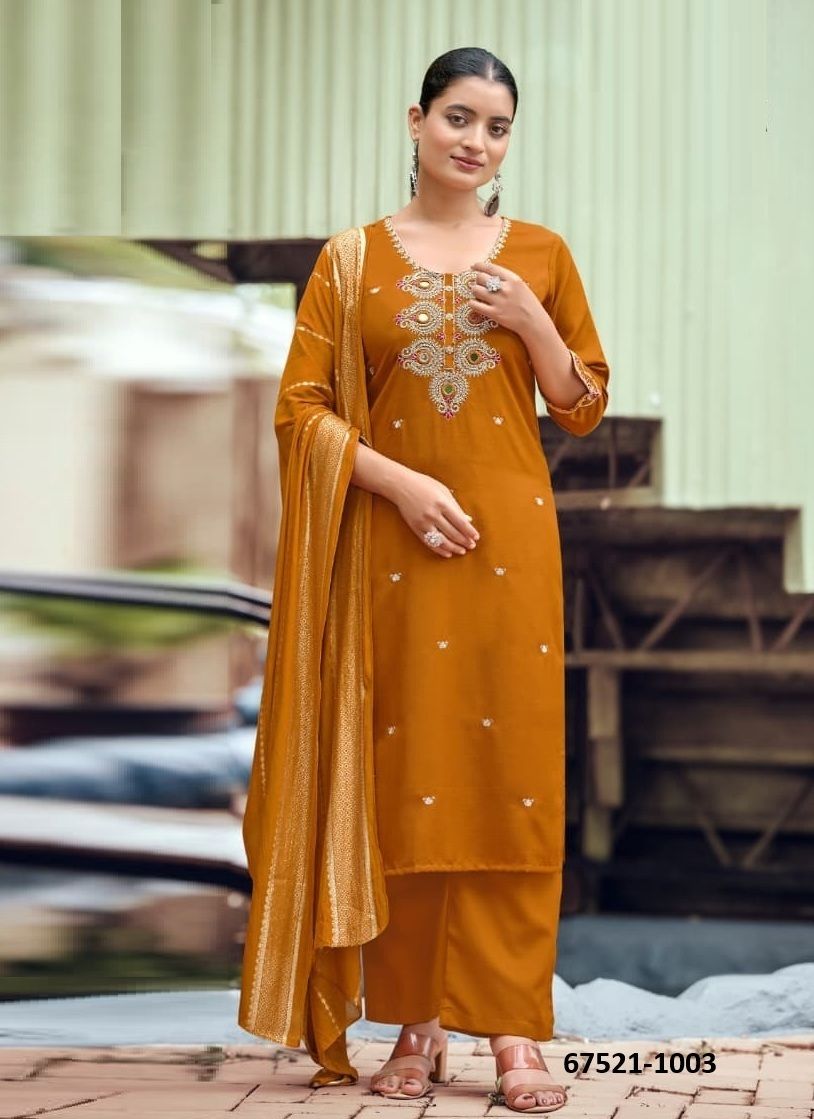 ROMEO - Catalog # 67521 (Set of 6 Readymade Salwar Suits)