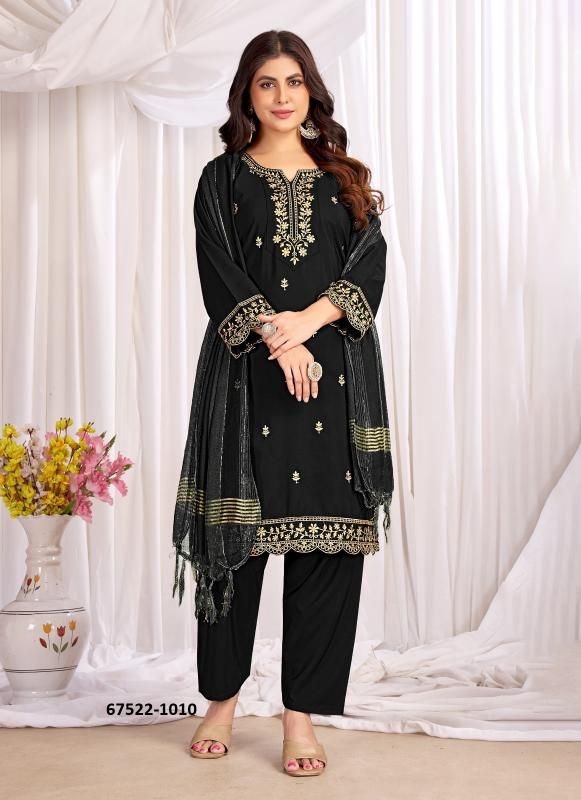 ANAMIIKA - Catalog # 67522 (Set of 10 Readymade Salwar Suits)