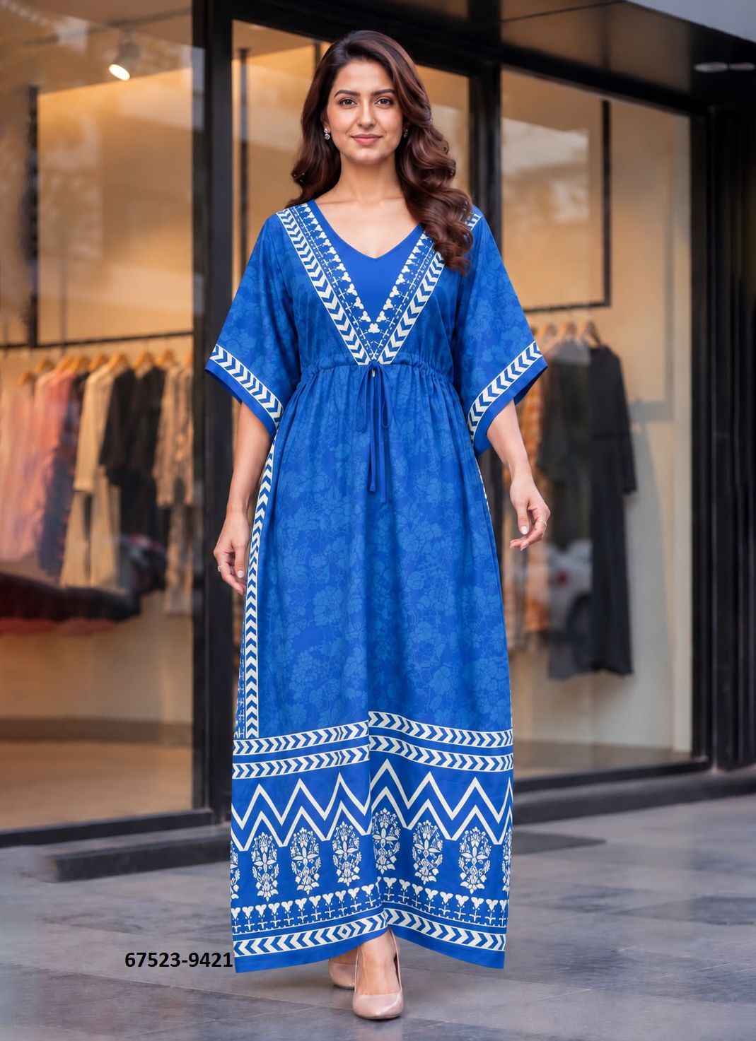 BEACH WEAR KAFTANS - Catalog # 67523 (Set of 6 Kaftans / Ponchos) BEACH WEAR KAFTANS - Catalog # 67523 (Set of 6 Kaftans / Ponchos)