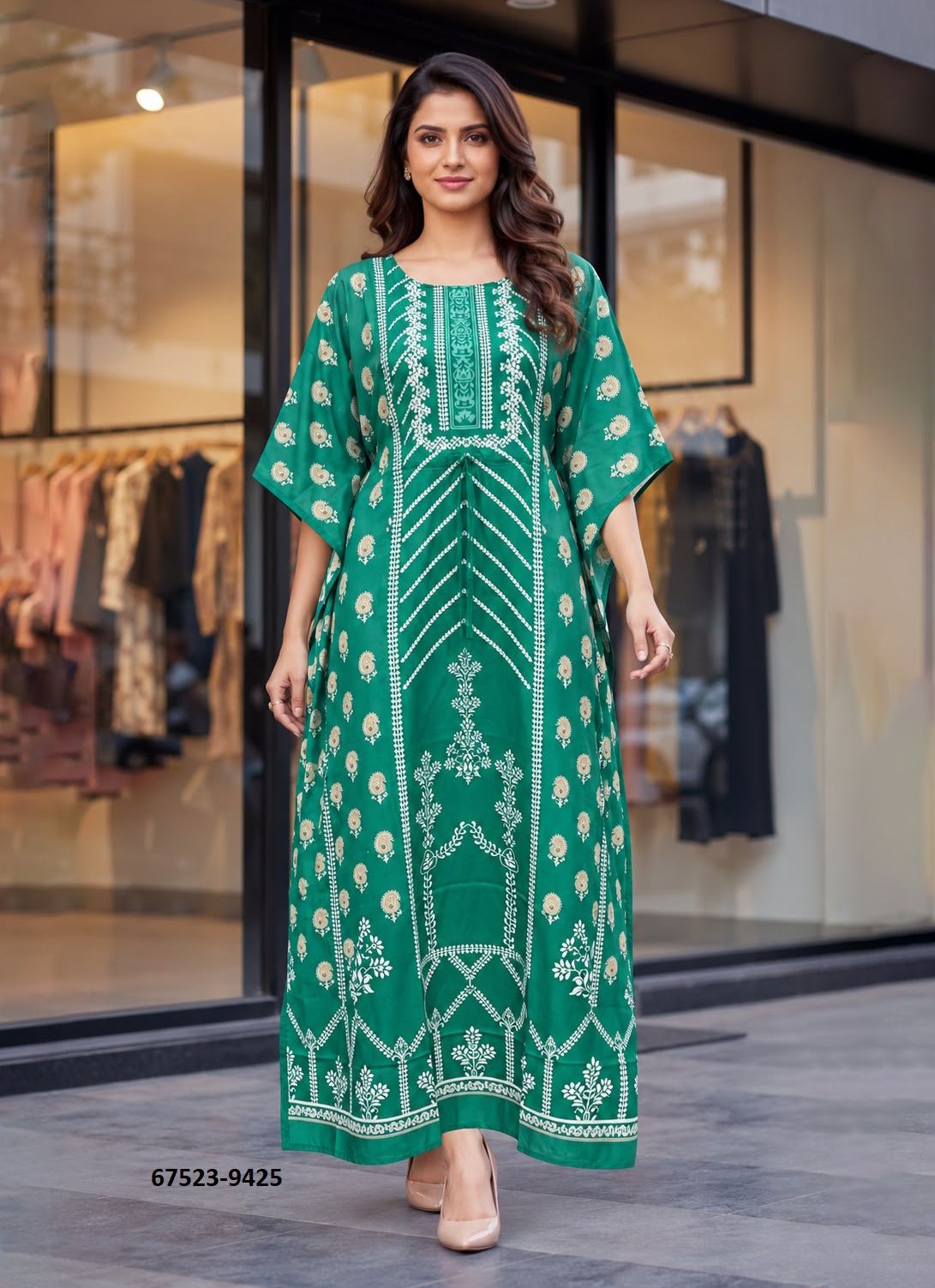 BEACH WEAR KAFTANS - Catalog # 67523 (Set of 6 Kaftans / Ponchos) BEACH WEAR KAFTANS - Catalog # 67523 (Set of 6 Kaftans / Ponchos)