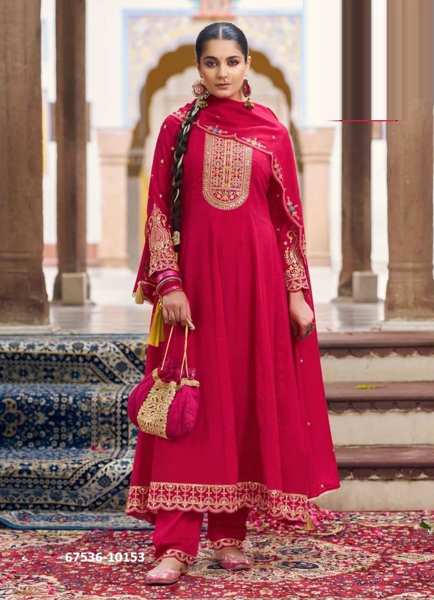 NAVELI - Catalog # 67536 (Set of 6 Readymade Salwar Suits) NAVELI - Catalog # 67536 (Set of 6 Readymade Salwar Suits)