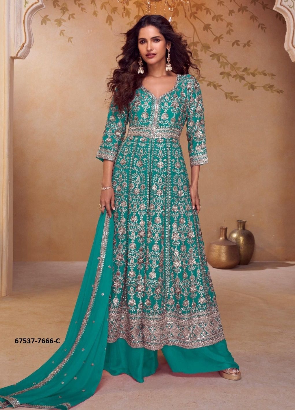 CINEMATIC - Catalog # 67537 (Set of 3 Readymade Salwar Suits) CINEMATIC - Catalog # 67537 (Set of 3 Readymade Salwar Suits)