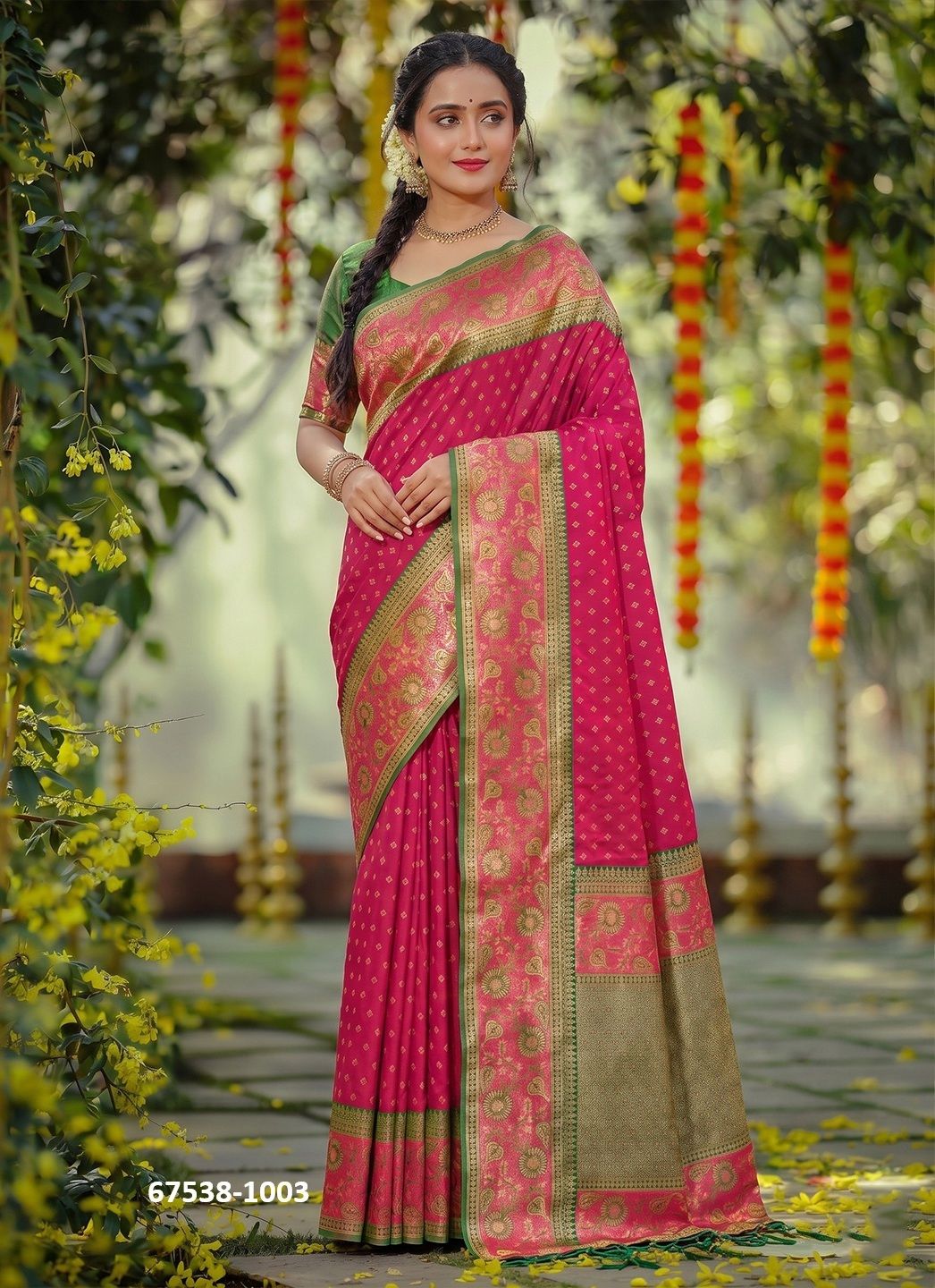 SHAKIRAA - Catalog # 67538 (Set of 6 Sarees) SHAKIRAA - Catalog # 67538 (Set of 6 Sarees)