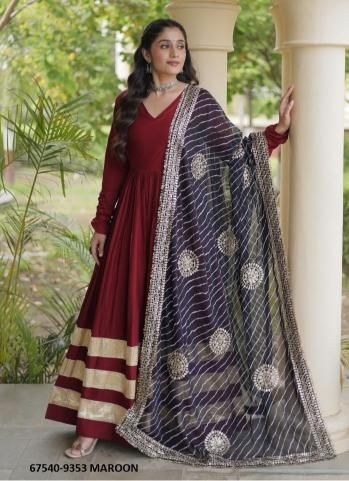 PANCHNAMA - Catalog # 67540 (Set of 3 Readymade Gowns) PANCHNAMA - Catalog # 67540 (Set of 3 Readymade Gowns)