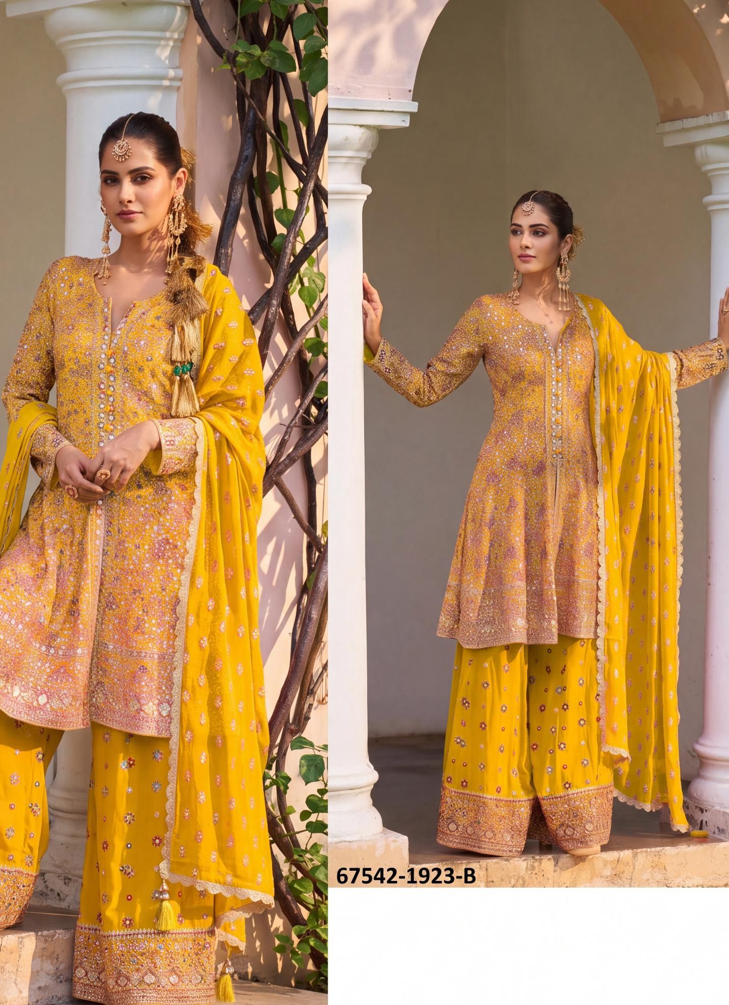 MANALI - Catalog # 67542 (Set of 4 Readymade Salwar Suits) MANALI - Catalog # 67542 (Set of 4 Readymade Salwar Suits)