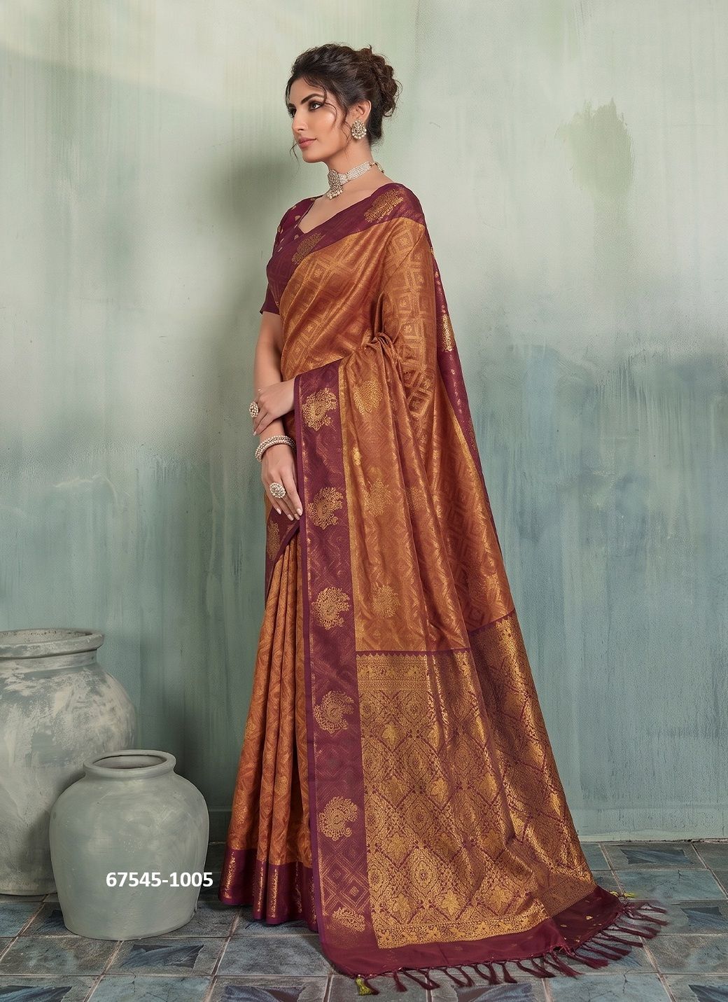MANNAPURAM - Catalog # 67545 (Set of 8 Sarees)