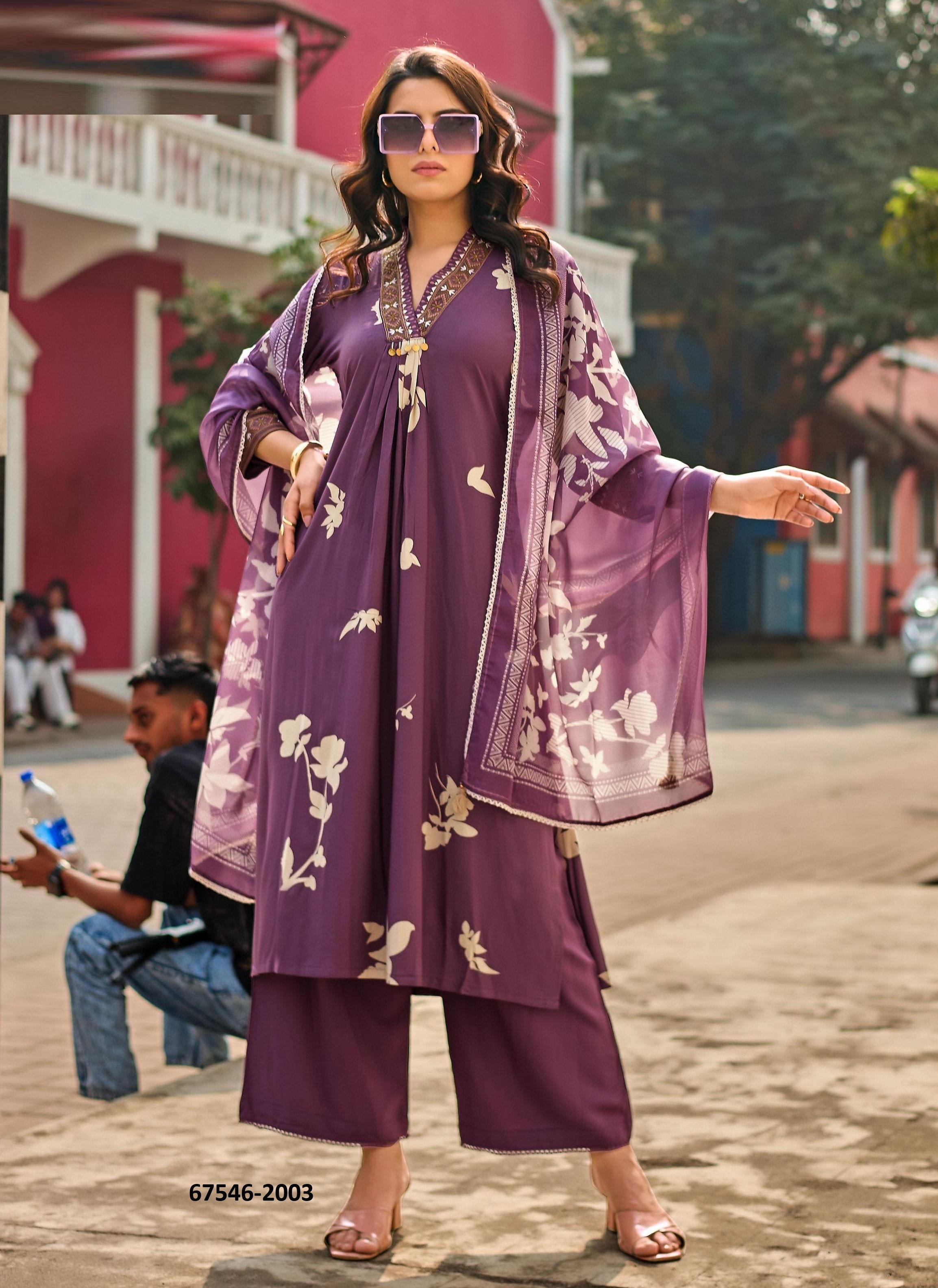 RAMAIYA - Catalog # 67546 (Set of 6 Readymade Salwar Suits) RAMAIYA - Catalog # 67546 (Set of 6 Readymade Salwar Suits)