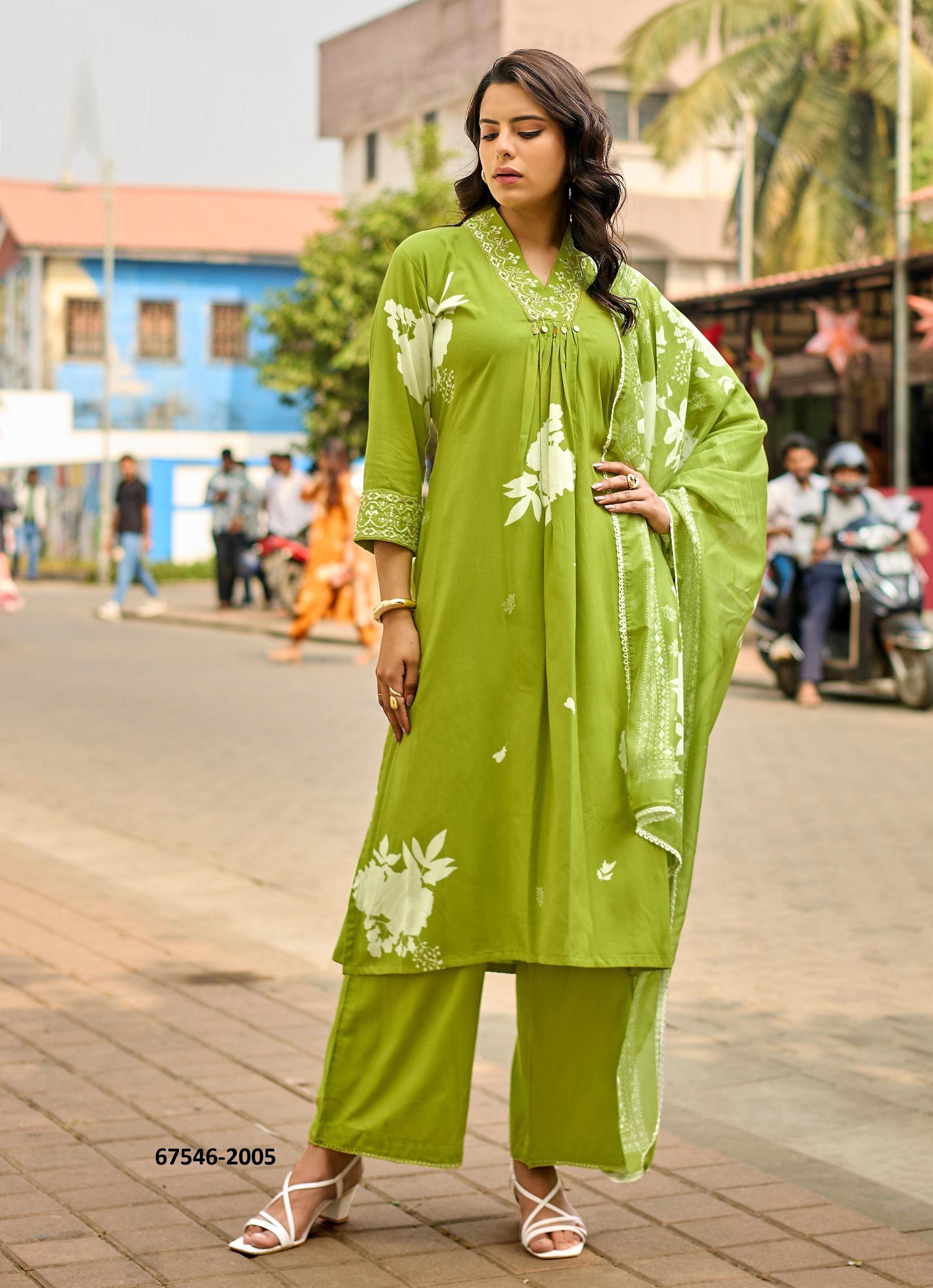RAMAIYA - Catalog # 67546 (Set of 6 Readymade Salwar Suits) RAMAIYA - Catalog # 67546 (Set of 6 Readymade Salwar Suits)