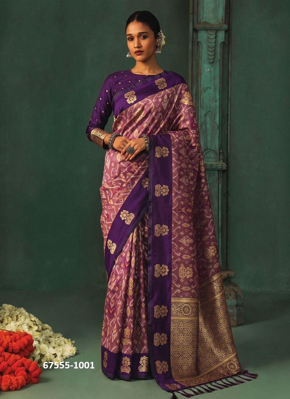 KANYA KUMARI - Catalog # 67555 (Set of 6 Sarees) KANYA KUMARI - Catalog # 67555 (Set of 6 Sarees)