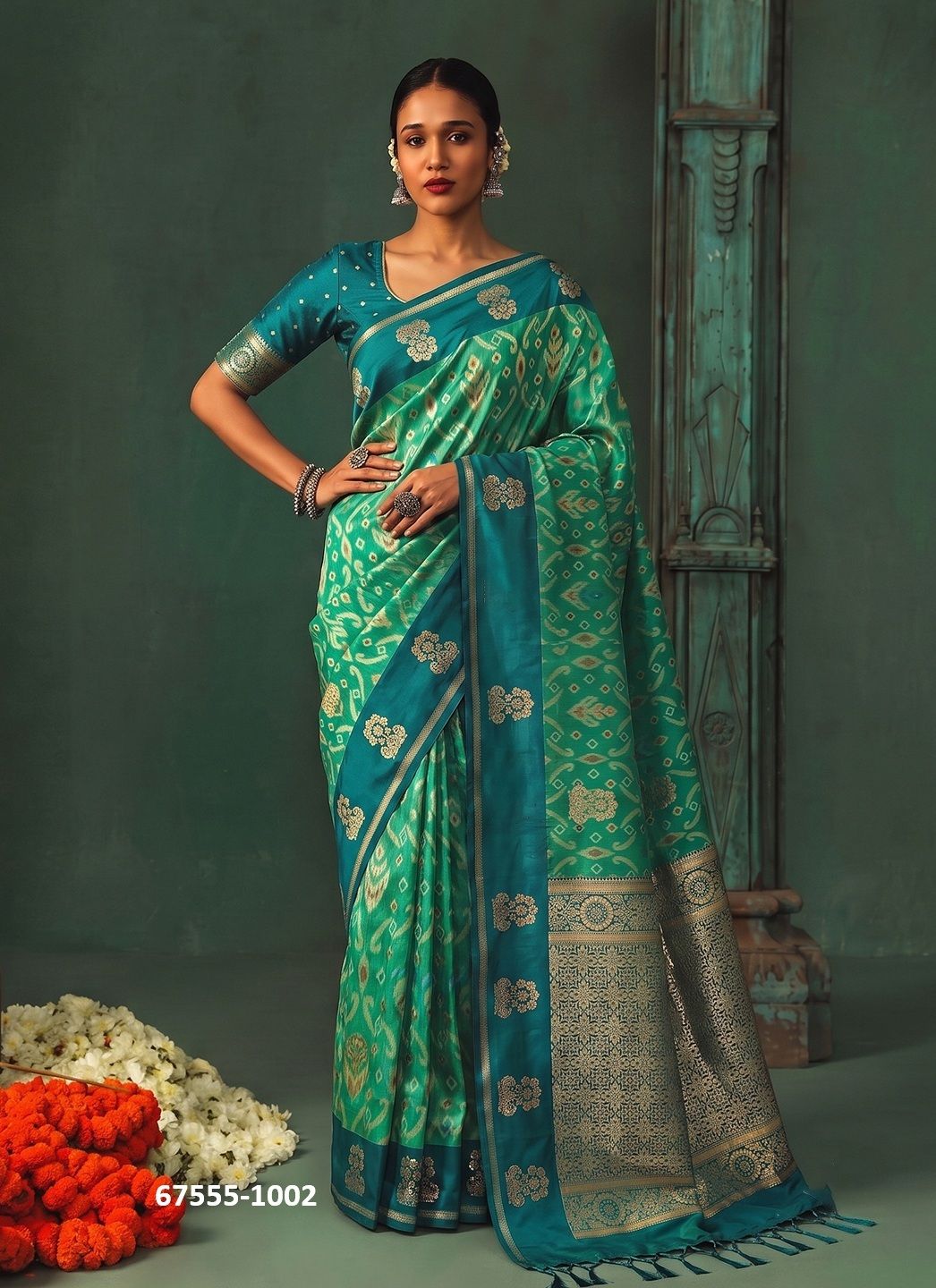 KANYA KUMARI - Catalog # 67555 (Set of 6 Sarees) KANYA KUMARI - Catalog # 67555 (Set of 6 Sarees)
