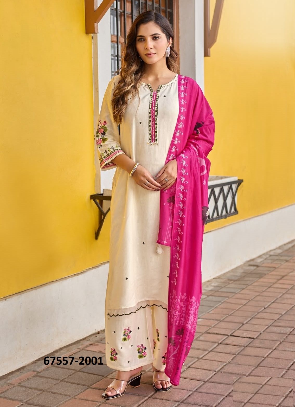 ROOHANIYAT - Catalog # 67557 (Set of 6 Readymade Salwar Suits) ROOHANIYAT - Catalog # 67557 (Set of 6 Readymade Salwar Suits)
