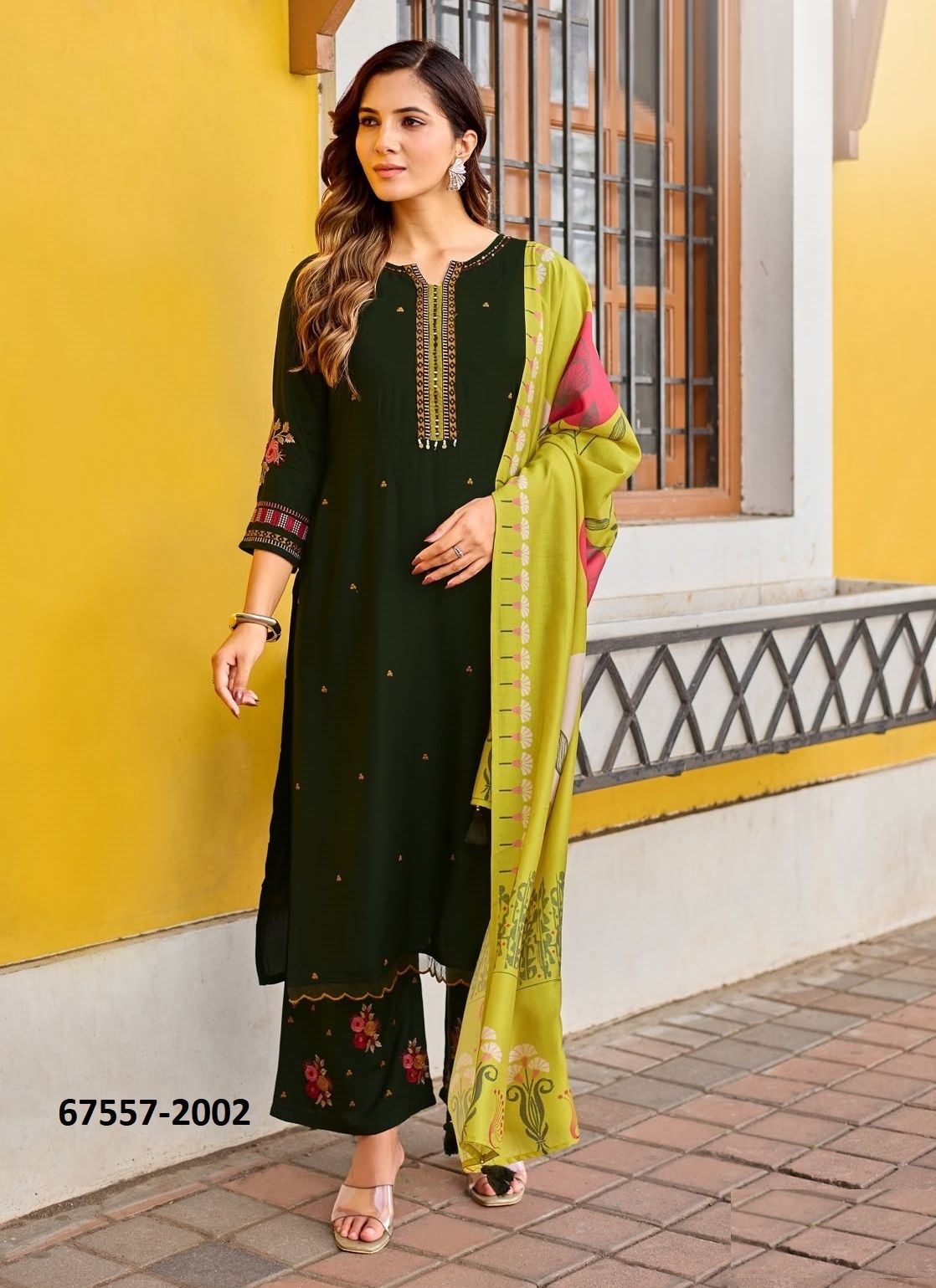 ROOHANIYAT - Catalog # 67557 (Set of 6 Readymade Salwar Suits) ROOHANIYAT - Catalog # 67557 (Set of 6 Readymade Salwar Suits)