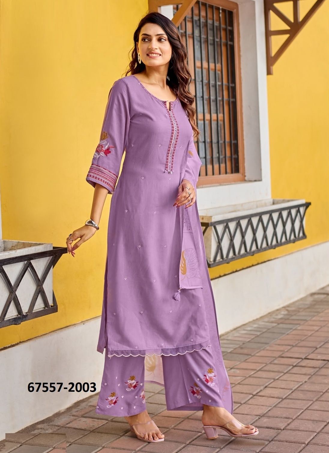 ROOHANIYAT - Catalog # 67557 (Set of 6 Readymade Salwar Suits) ROOHANIYAT - Catalog # 67557 (Set of 6 Readymade Salwar Suits)