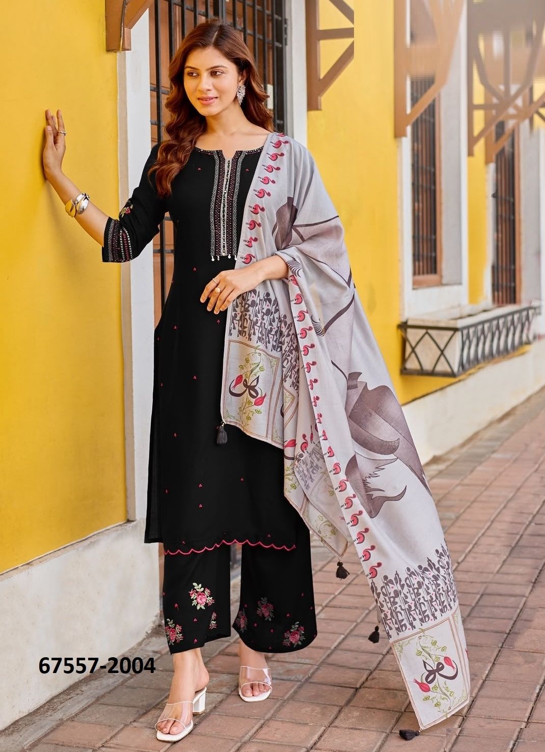 ROOHANIYAT - Catalog # 67557 (Set of 6 Readymade Salwar Suits) ROOHANIYAT - Catalog # 67557 (Set of 6 Readymade Salwar Suits)
