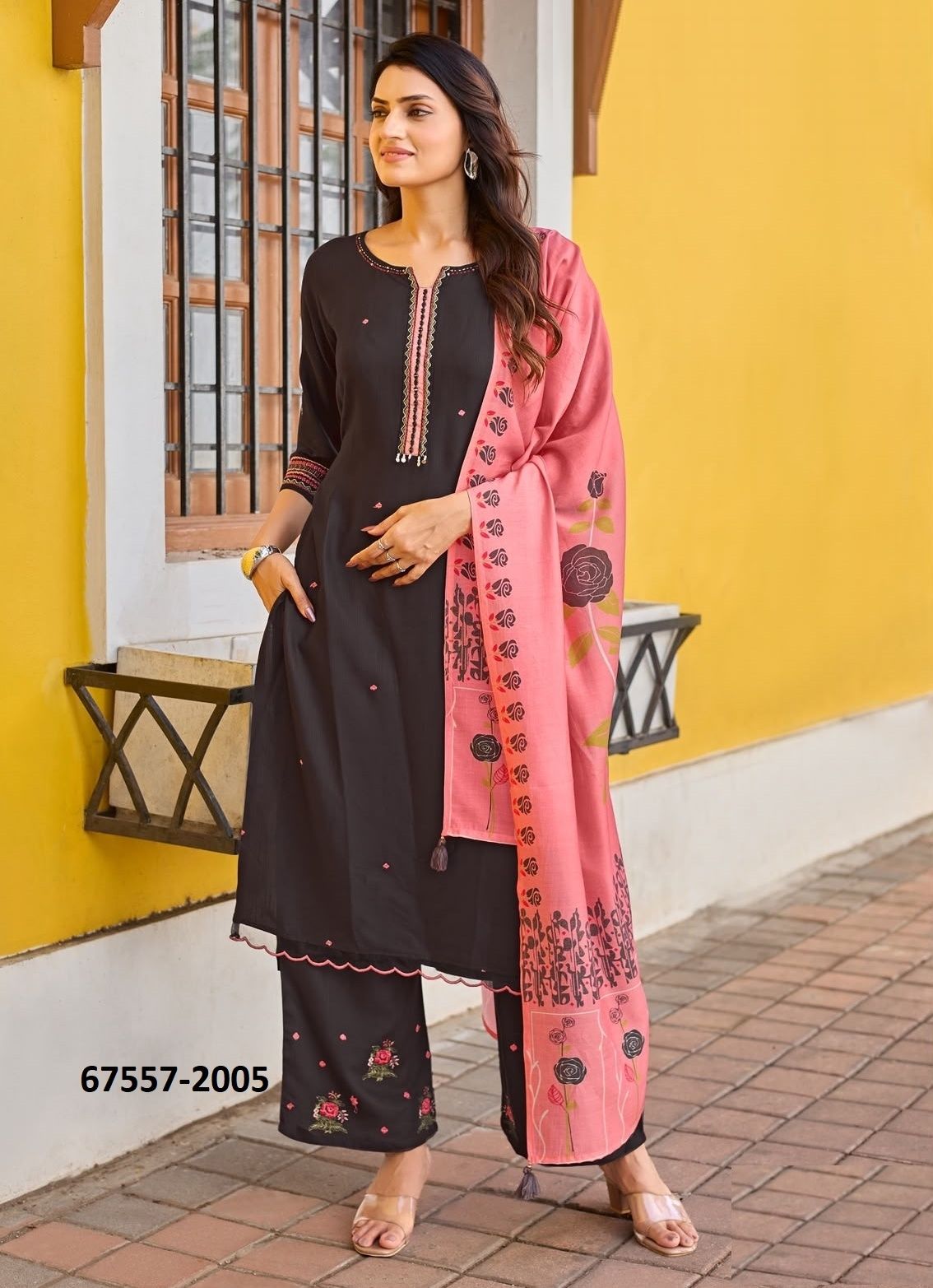 ROOHANIYAT - Catalog # 67557 (Set of 6 Readymade Salwar Suits) ROOHANIYAT - Catalog # 67557 (Set of 6 Readymade Salwar Suits)