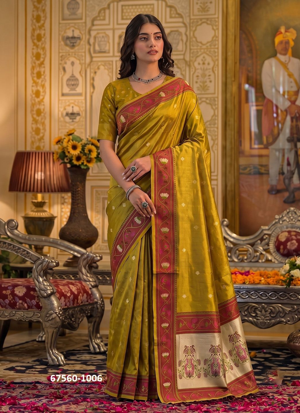 SHAFINA - Catalog # 67560 (Set of 6 Sarees) SHAFINA - Catalog # 67560 (Set of 6 Sarees)