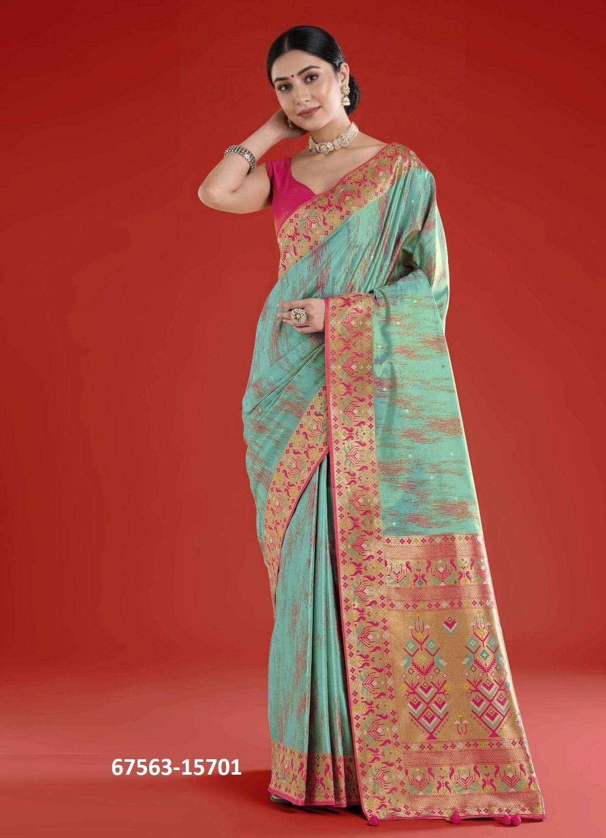 MRUNAL - Catalog # 67563 (Set of 5 Sarees) MRUNAL - Catalog # 67563 (Set of 5 Sarees)