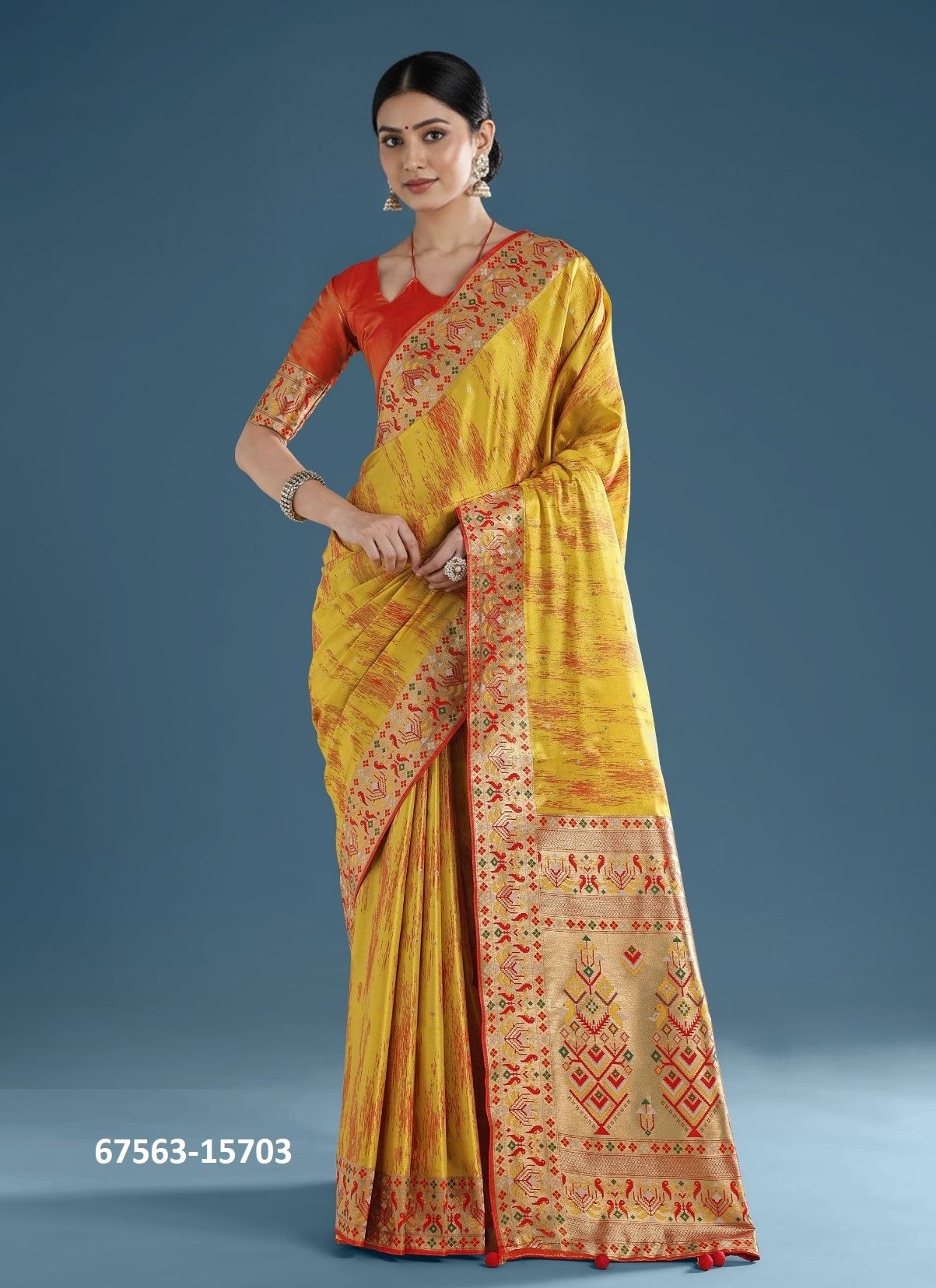 MRUNAL - Catalog # 67563 (Set of 5 Sarees) MRUNAL - Catalog # 67563 (Set of 5 Sarees)