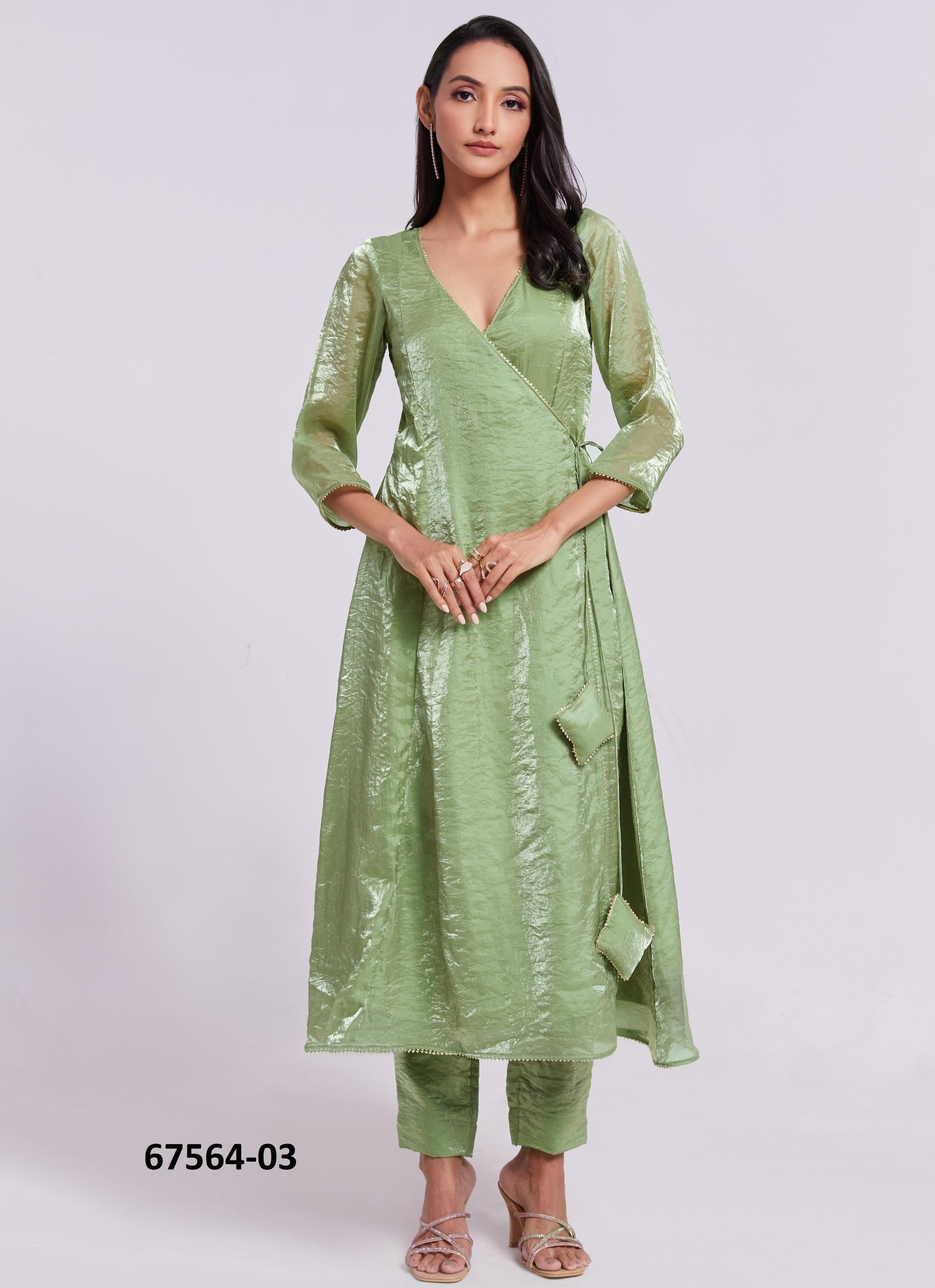 VELOCITY - Catalog # 67564 (Set of 7 Indo-Western Outfits) VELOCITY - Catalog # 67564 (Set of 7 Indo-Western Outfits)
