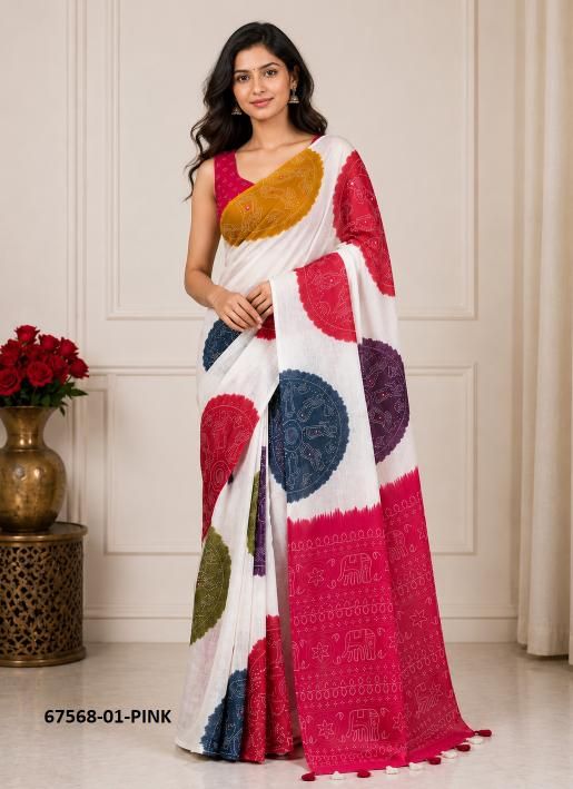 LAKSHMI PARA - Catalog # 67568 (Set of 4 Sarees) LAKSHMI PARA - Catalog # 67568 (Set of 4 Sarees)