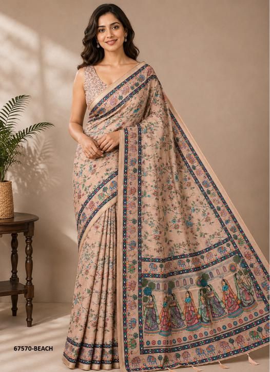 KAVEESHA - Catalog # 67570 (Set of 6 Sarees) KAVEESHA - Catalog # 67570 (Set of 6 Sarees)