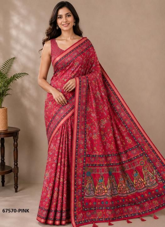 KAVEESHA - Catalog # 67570 (Set of 6 Sarees) KAVEESHA - Catalog # 67570 (Set of 6 Sarees)